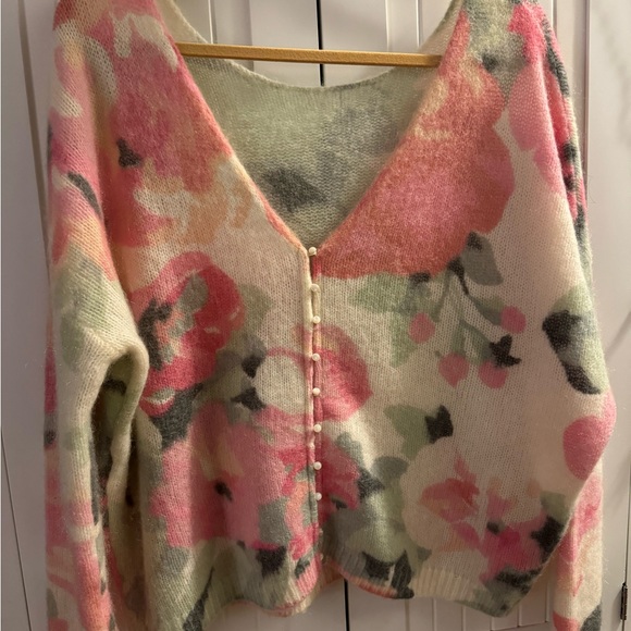 NWOT Sézane Lisette Jumper in Romantic Flowers - Size Medium - Picture 3 of 4